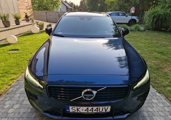Volvo V60 cena 163900 przebieg: 85500, rok produkcji 2019 z Katowice małe 781